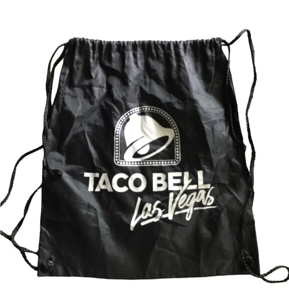 Taco Bell Las‎ Vegas Cinch Bag Backpack - Picture 1 of 10